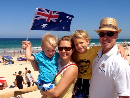 австралийская семья