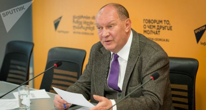 Брифинг председателя Координационного совета организаций российских соотечественников Грузии Николая Свентицкого