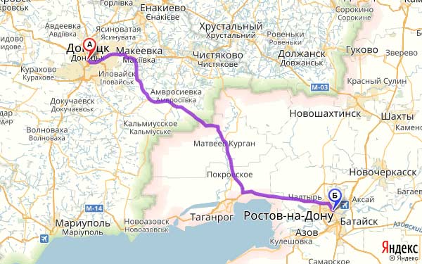 From Rostov-on-Don to Donetsk