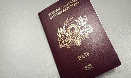 Latvian passport
