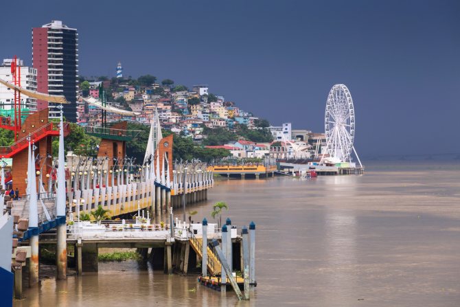 Malecon and Guayas River