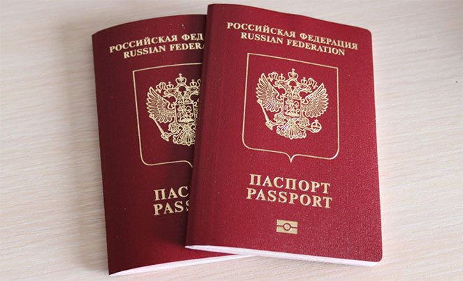 Passport for traveling abroad