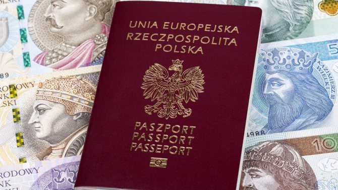 Polish citizen&#39;s passport