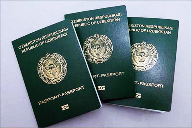 Uzbekistan passports