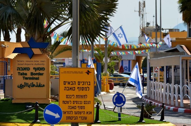 Пересечение границы с Израилем