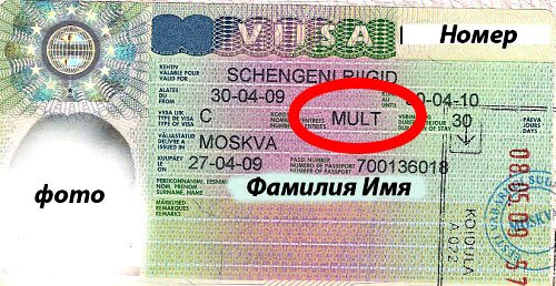 Schengen multiple visa