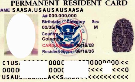 USA residence permit