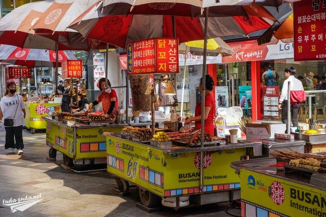 Уличная еда в Южной Корее